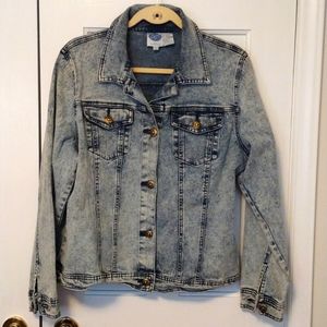 DG2 Diane Gilman Denim Jacket L